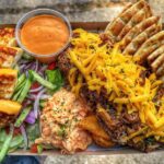 Tépett húsos sajtmester tál