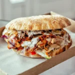 Gyros lepényben berek gyros módra