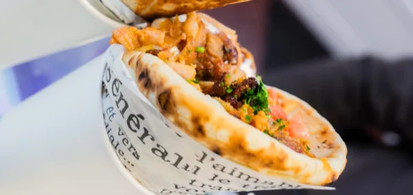Gyros pita (klasszikus)